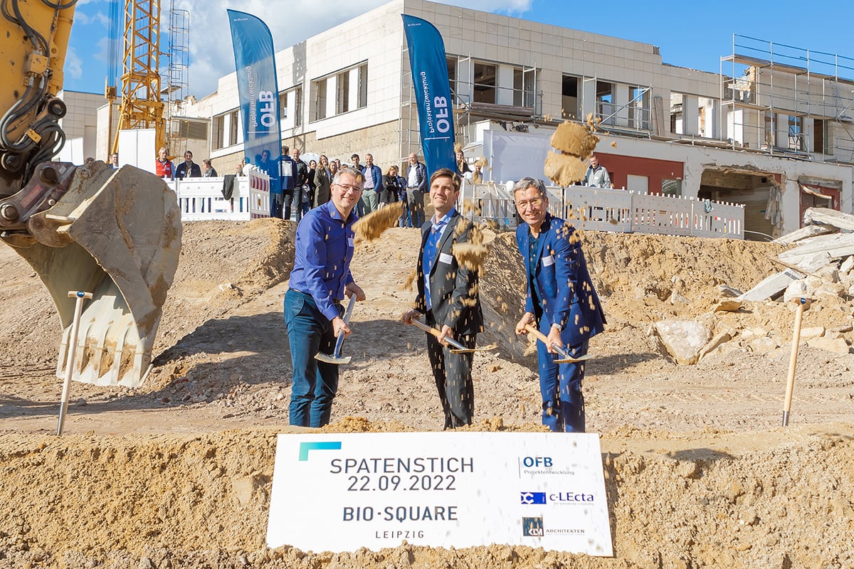 OFB starts construction work for “BioSquare Leipzig” technology campus