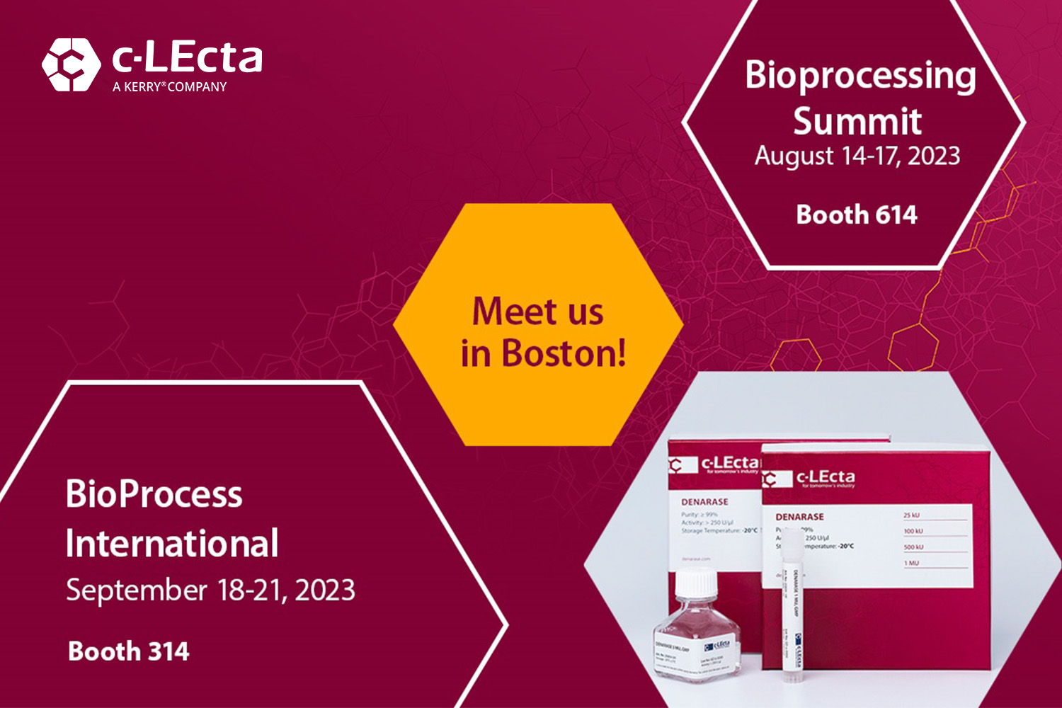 c-LEcta @ Bioprocessing Summit & BPI Boston