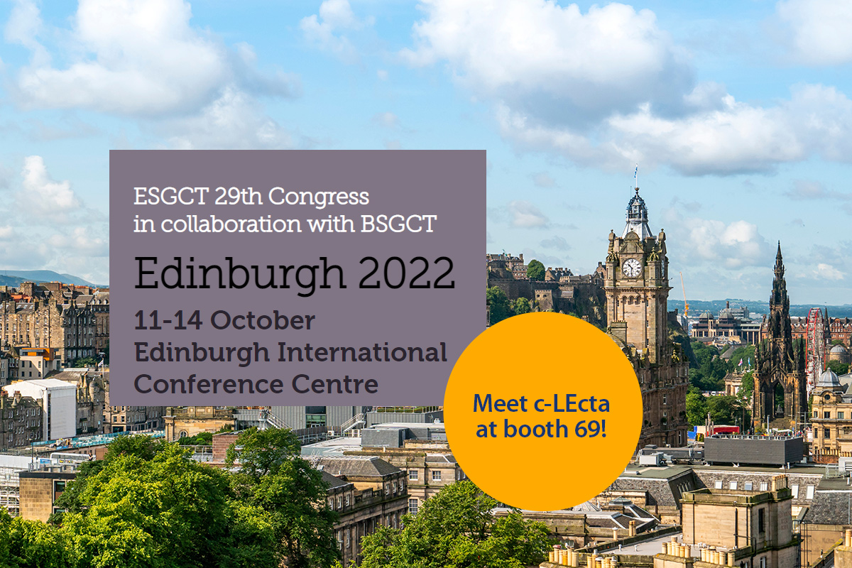 29th ESGCT congress, Edinburgh