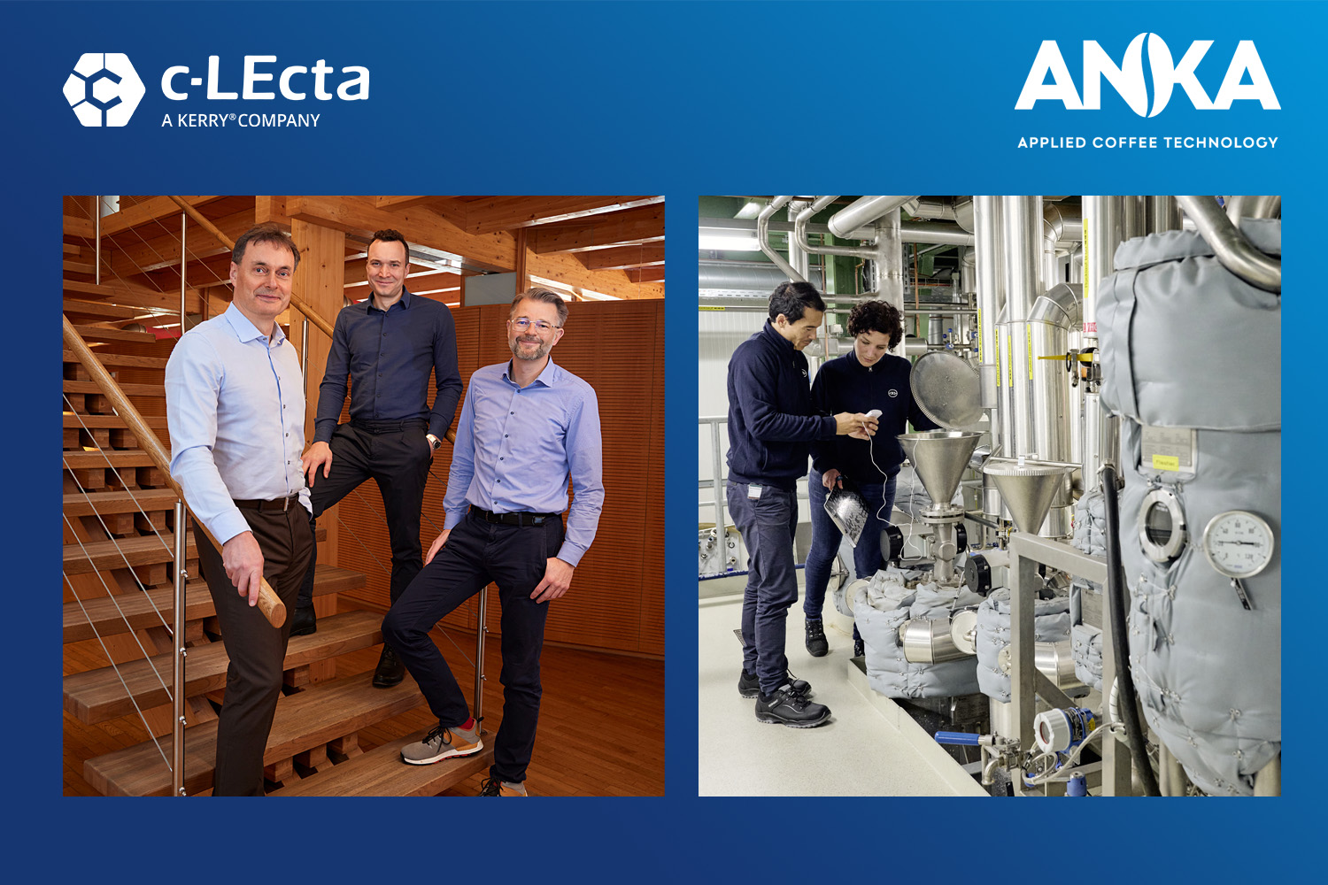 Photo: Managing directors from ANKA and c-LEcta