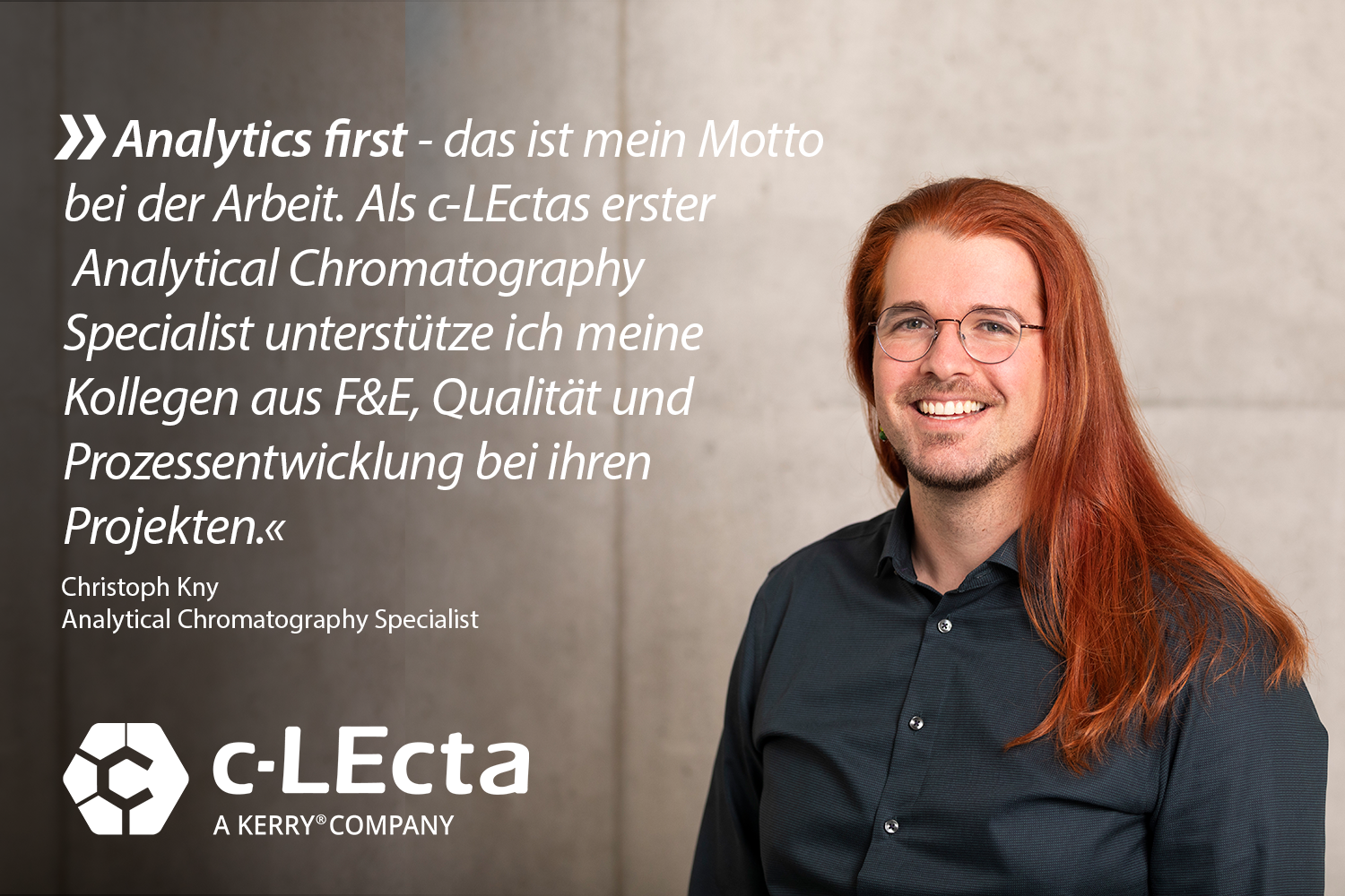 Analytics first – Was macht eigentlich ein Analytical Chromatography Specialist?